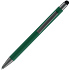 Ручка шариковая Atento Soft Touch со стилусом, зеленая - Фото 3