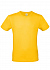 Футболка мужская E150, желтая - Фото 1