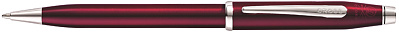 Шариковая ручка Cross Century II Translucent Plum Lacquer (Красный)