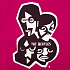 Футболка женская «Меламед. The Beatles», ярко-розовая (фуксия) - Фото 3