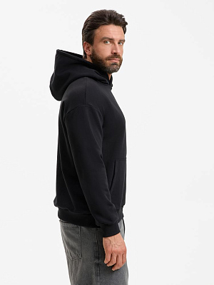 Худи унисекс оверсайз Daylero, черное