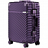 Чемодан Aluminum Frame PC Luggage V1, фиолетовый - Фото 3