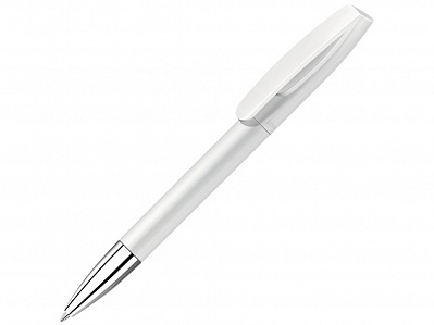 Ручка шариковая пластиковая Coral SI (Белый)