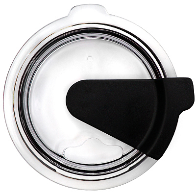 Кружка с крышкой Velvet Duo, софт-тач, тёмно-синяя/чёрная