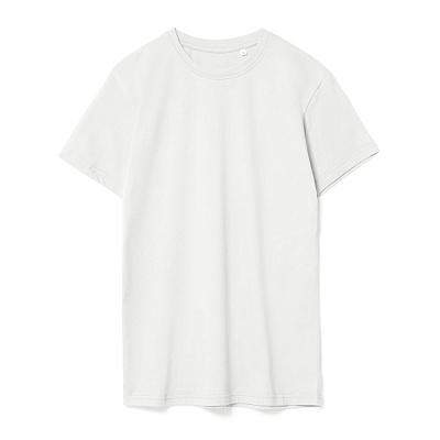 Футболка унисекс T-Bolka 160, белая (теплый оттенок) (Белый)