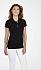 Рубашка поло женская Portland Women 200 черная - Фото 6