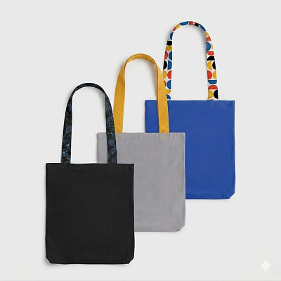 Шопер-конструктор Bolsa с широкими ручками для сублимации