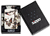 Зажигалка ZIPPO Spazuk Design с покрытием 540 Matte, латунь/сталь, разноцветная, 38x13x57 мм - Фото 11