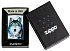 Зажигалка ZIPPO Feed the Good Wolf с покрытием Black Matte, латунь/сталь, черная,матовая,38x13x57 мм - Фото 6