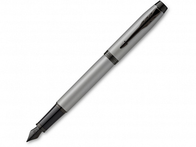 Ручка перьевая Parker IM MGREY BT (Черный/серый)