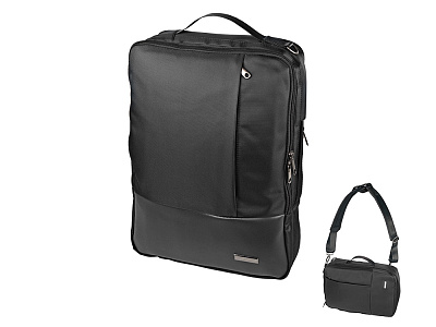 Рюкзак-трансформер Duty с шильдом (Чёрный)