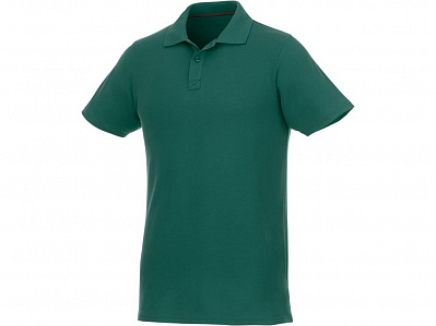 Рубашка поло Helios мужская (Зеленый лесной)