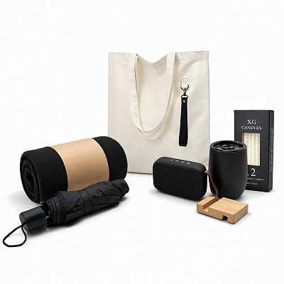 Подарочный набор Casual  (Чёрный)