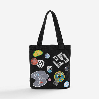 Шеврон из габардина Gabo S, желтый