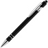 Ручка шариковая Pointer Soft Touch со стилусом, черная - Фото 1
