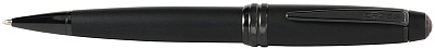 Шариковая ручка Cross Bailey Matte Black Lacquer. Цвет - черный. (Черный)