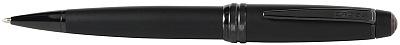 Шариковая ручка Cross Bailey Matte Black Lacquer. Цвет - черный.