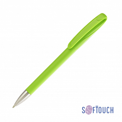 Ручка шариковая BOA SOFTTOUCH M, покрытие soft touch  (Зеленое яблоко)