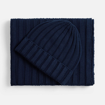 Шарф Metelitsa, темно-синий (сапфир)