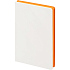 Ежедневник Duplex, недатированный, белый с оранжевым - Фото 2