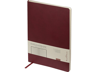 Ежедневник недатированный B5 Megapolis Flex (Бордовый)