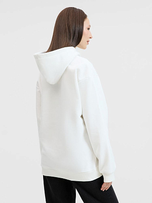 Худи унисекс оверсайз Songo, молочно-белое