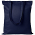 Холщовая сумка Countryside, темно-синяя - Фото 2