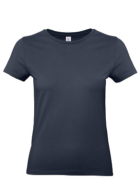 Футболка женская E190 зеленая (Тёмно-синий)