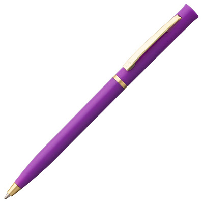 Ручка шариковая Euro Gold, фиолетовая (Фиолетовый)
