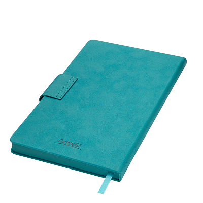 Ежедневник Риц (Ritz) недатированный, бирюзовый, твердая обложка