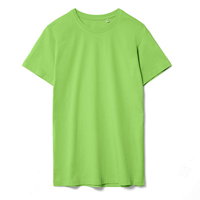 Футболка унисекс T-Bolka 160, белая (теплый оттенок) (Зеленое яблоко)