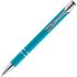 Ручка шариковая Keskus Soft Touch, бирюзовая - Фото 3