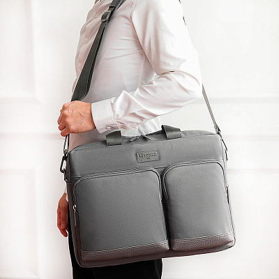 Cумка для ноутбука L255, темно-серая