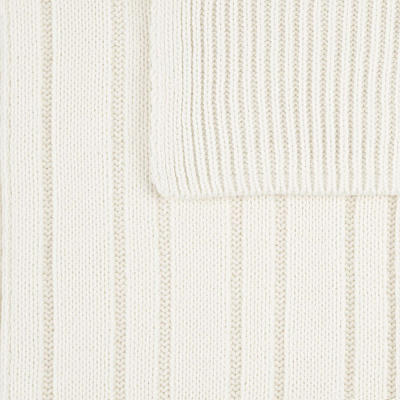 Шарф Knit Beat, белый (молочный)