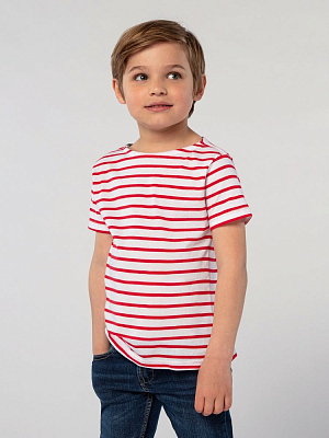 Футболка детская Miles Kids серый с желтым