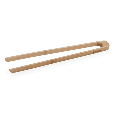 Бамбуковые щипцы для сервировки Ukiyo (Коричневый;)