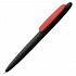 Ручка шариковая Prodir DS5 TRR-P Soft Touch, черная с красным - Фото 1