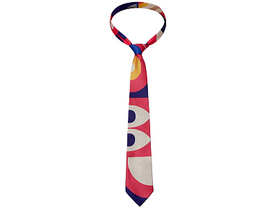 Галстук с возможностью полноцветной печати