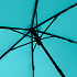 Зонт складной Zero 99, голубой - Фото 4
