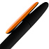 Ручка шариковая Prodir DS5 TRR-P Soft Touch, черная с оранжевым - Фото 5