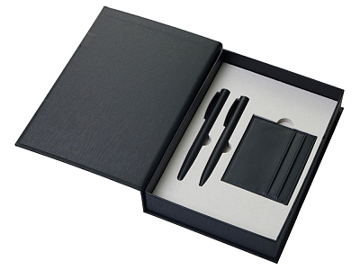 Подарочный набор Goethe с блокнотом А5, 2-мя ручками и картхолдером