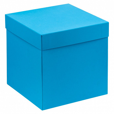 Коробка Cube, L, голубая (Голубой)
