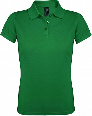 Рубашка поло женская Prime Women 200 темно-зеленая (Зеленый)
