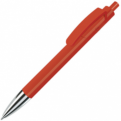 Ручка шариковая TRIS CHROME LX (Красный, серебристый)