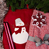 Набор подарочный NEWSPIRIT: сумка, свечи, плед, украшение, красный - Фото 1