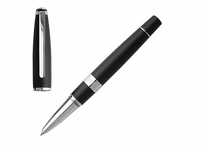 Ручка-роллер Bicolore (Черный/серебристый)