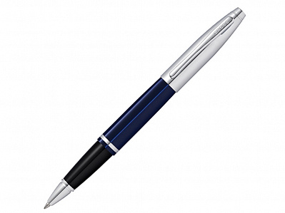 Ручка-роллер Calais (Синий/черный/серебристый)