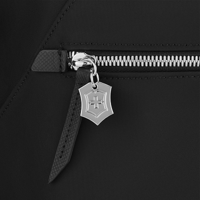 Сумка VICTORINOX Victoria Signature Tote, черная, нейлон/кожа, 51x15x30 см, 19 л