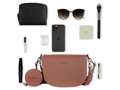 Сумка наплечная женская Almata с кошельком