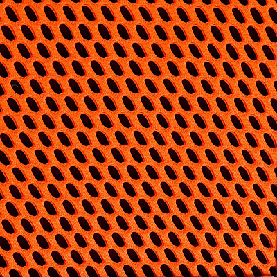 Заготовка из крупной сетки Rete, M, оранжевый неон